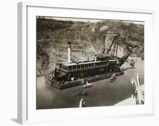 View of the Panama Canal-null-Framed Photographic Print