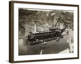 View of the Panama Canal-null-Framed Photographic Print