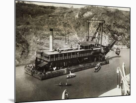 View of the Panama Canal-null-Mounted Photographic Print