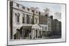 View of the Pantheon and Adjoining Premises on Oxford Street, Westminster, London, 1814-null-Mounted Giclee Print