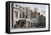 View of the Pantheon and Adjoining Premises on Oxford Street, Westminster, London, 1814-null-Framed Stretched Canvas