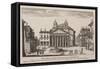 View of the Pantheon, C.1778-92 (Etching)-Giovanni Battista Piranesi-Framed Stretched Canvas