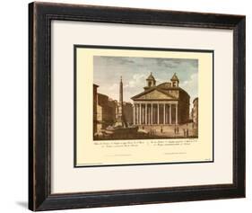 View of the Pantheon-Alessandro Antonelli-Framed Art Print