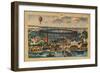 View of the Paris Exposition, 1867-null-Framed Giclee Print