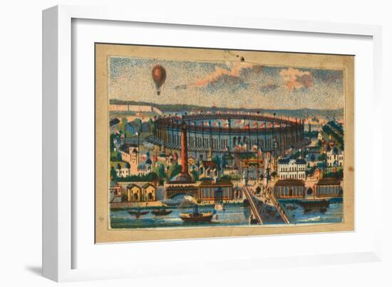 View of the Paris Exposition, 1867-null-Framed Giclee Print