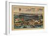 View of the Paris Exposition, 1867-null-Framed Giclee Print