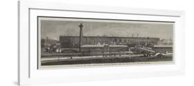 View of the Paris International Exhibition Building, from the Opposite Side of the Seine-null-Framed Giclee Print