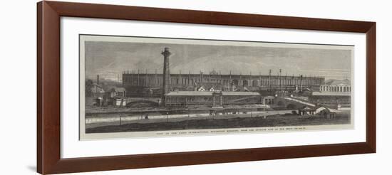 View of the Paris International Exhibition Building, from the Opposite Side of the Seine-null-Framed Giclee Print