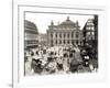 View of the Paris Opera House, 1890-99-null-Framed Photographic Print
