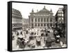 View of the Paris Opera House, 1890-99-null-Framed Stretched Canvas