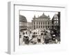 View of the Paris Opera House, 1890-99-null-Framed Photographic Print