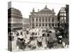 View of the Paris Opera House, 1890-99-null-Stretched Canvas