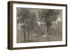 View of the Park at Arcueil, 1744-Jean-Baptiste Oudry-Framed Giclee Print