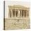 View of the Parthenon from the West-James Robertson-Stretched Canvas