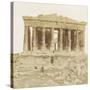 View of the Parthenon from the West-James Robertson-Stretched Canvas