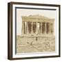 View of the Parthenon from the West-James Robertson-Framed Photographic Print