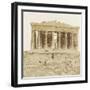 View of the Parthenon from the West-James Robertson-Framed Photographic Print