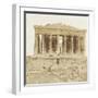 View of the Parthenon from the West-James Robertson-Framed Photographic Print