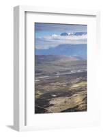 View of the Patagonian steppe, Torres del Paine National Park, Patagonia, Chile, South America-Alex Robinson-Framed Photographic Print