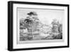 View of the Pavilion, Hans Place, Chelsea, London-null-Framed Giclee Print