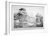 View of the Pavilion, Hans Place, Chelsea, London-null-Framed Giclee Print