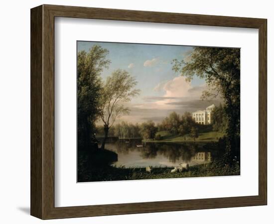 View of the Pavlovsk Palace, c.1800-Carl Ferdinand Von Kugelgen-Framed Giclee Print