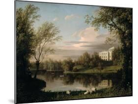 View of the Pavlovsk Palace, c.1800-Carl Ferdinand Von Kugelgen-Mounted Giclee Print