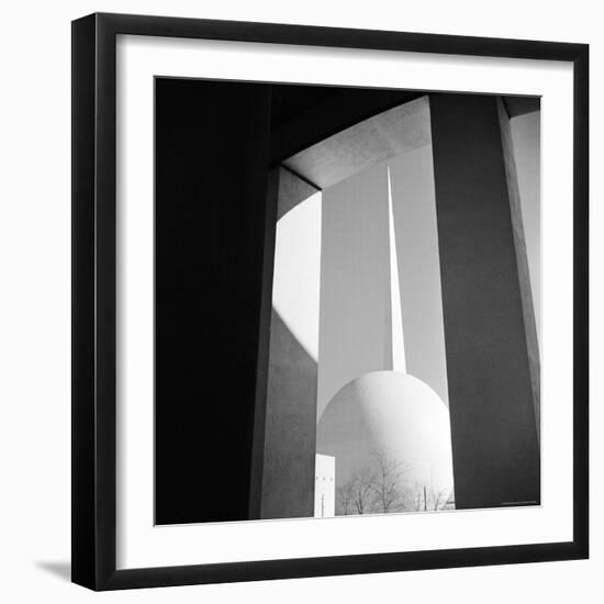 View of the Perisphere and Trylon, Icons of the 1939 New York World's Fair-Alfred Eisenstaedt-Framed Photographic Print