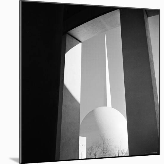 View of the Perisphere and Trylon, Icons of the 1939 New York World's Fair-Alfred Eisenstaedt-Mounted Photographic Print