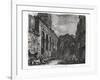 View of the Peristyle of the Palace of Diocletian (245-313), Roman Emperor 284-305, at Split-Robert Adam-Framed Giclee Print