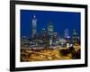 View of the Perth Cbd Skyline from Kings Park, Western Australia, Australia-Peter Adams-Framed Photographic Print