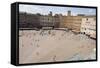 View of the Piazza Del Campo, Siena, UNESCO World Heritage Site, Tuscany, Italy, Europe-Robert Harding-Framed Stretched Canvas