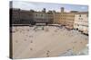 View of the Piazza Del Campo, Siena, UNESCO World Heritage Site, Tuscany, Italy, Europe-Robert Harding-Stretched Canvas