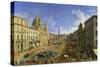 View of the Piazza Navona, Rome-Canaletto-Stretched Canvas
