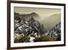 View of the Pico De La Cruz, Caldera De Taburiente, Island La Palma, Canary Islands, Spain-Rainer Mirau-Framed Photographic Print