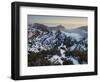 View of the Pico De La Cruz, Caldera De Taburiente, Island La Palma, Canary Islands, Spain-Rainer Mirau-Framed Photographic Print