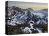 View of the Pico De La Cruz, Caldera De Taburiente, Island La Palma, Canary Islands, Spain-Rainer Mirau-Stretched Canvas