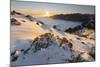 View of the Pico De La Nieve, Caldera De Taburiente, Island La Palma, Canary Islands, Spain-Rainer Mirau-Mounted Photographic Print