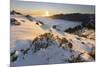 View of the Pico De La Nieve, Caldera De Taburiente, Island La Palma, Canary Islands, Spain-Rainer Mirau-Mounted Photographic Print