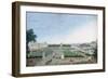 View of the Place Louis XV and the Jardin des Tuileries, 1815-30-Henri Courvoisier-Voisin-Framed Giclee Print