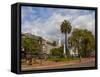 View of the Plaza de Mayo, Monserrat, City of Buenos Aires, Buenos Aires Province, Argentina, South-Karol Kozlowski-Framed Stretched Canvas