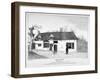 View of the Plough Inn, Kensal Green, London, C1820-Robert Banks-Framed Giclee Print