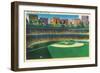 View of the Polo Grounds - New York, NY-Lantern Press-Framed Art Print