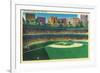 View of the Polo Grounds - New York, NY-Lantern Press-Framed Art Print