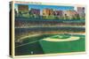 View of the Polo Grounds - New York, NY-Lantern Press-Stretched Canvas