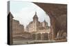 View of the Pont-Au-Change, the Tour De L'Horloge and the Conciergerie, C.1805-John Claude Nattes-Stretched Canvas