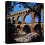 View of the Pont Du Gard-Philip Gendreau-Stretched Canvas