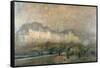 View of the Pont Neuf and the Ile De La Cite, Paris, Late 19Th/Early 20th Century-Albert Lebourg-Framed Stretched Canvas