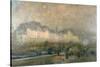 View of the Pont Neuf and the Ile De La Cite, Paris, Late 19Th/Early 20th Century-Albert Lebourg-Stretched Canvas