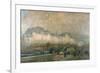 View of the Pont Neuf and the Ile De La Cite, Paris, Late 19Th/Early 20th Century-Albert Lebourg-Framed Giclee Print